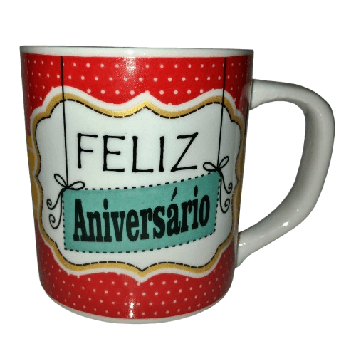 Caneca Feliz Aniversário