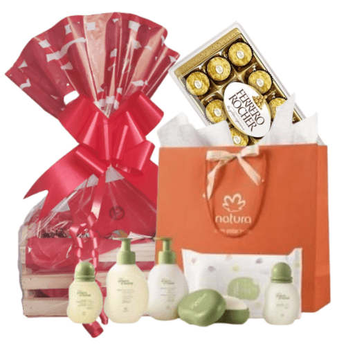 Cesta Presente Especial Papai Bebe Natura 8