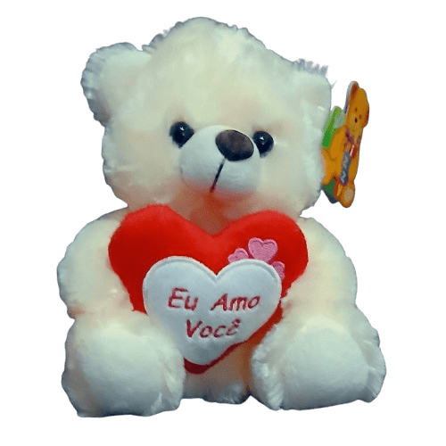 Urso Amo Vc Creme 20cm