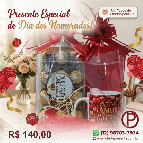 Bolsinha Ferrero com caneca
